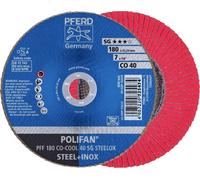 PFERD TOOLS 67660485 PFF 180 CO-COOL 40 SG STEELOX Disque segmenté Diamètre 180 mm Ø de perçage 22.23 mm Grain 40 Alliage