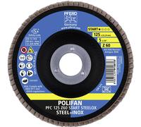 PFERD TOOLS 69300935 PFC 125 Z 60 START STEELOX Disque segmenté Diamètre 125 mm Ø de perçage 22.23 mm Grain 60 10 pc(s)