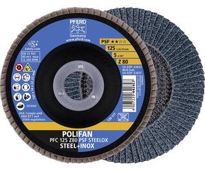 PFERD TOOLS 69398194 PFC 125 Z 80 PSF STEELOX Disque segmenté Diamètre 125 mm Ø de perçage 22.23 mm 5 pc(s)