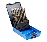 PFERD Jeu de forets hélicoïdaux 19 pièces INOX HSSE N DIN 338 pour matériaux durs et coriaces