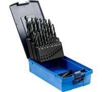 PFERD TOOLS Assortiment de forets hélicoïdaux STEEL, 25 pièces | Ø 1-13 mm, HSS-G N, DIN 338, 118° | 25203702 - utilisation universelle