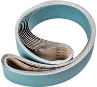 PFERD TOOLS Bande abrasive en zircon BA 75x2000mm Z40 FORTE pour un enlèvement de matière élevé avec une ponceuse à bande