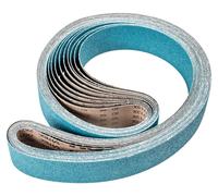 PFERD TOOLS Bande abrasive en zircon BA Z pour un enlèvement de matière élevé avec ponceuse à bande Bande longue