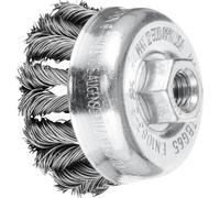 PFERD TOOLS Brosse à dents COMBITWIST TBG Ø 65mm M14 Ø fil d'acier 0,50 pour meuleuse d'angle POS TBG 65/M14 CT ST 0,50 43305051
