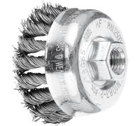 PFERD TOOLS Brosse à dents TBG tachtée Ø 65 mm M14 Ø fil d'acier 0,50 pour