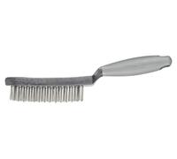 PFERD TOOLS Brosse à main avec corps en plastique et manche ergonomique HBUP fil d'acier