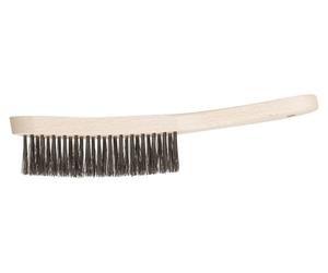 PFERD TOOLS Brosse à main pour joints de gorge HBK 3 rangées Fil d'acier inoxydable 0,35 mm