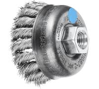 PFERD TOOLS Brosse boisseau torsadée TBG M14 Fil en acier inoxydable pour meuleuses d'angle