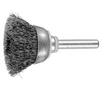 PFERD TOOLS Brosse boisseau non torsadée TBU fil d'acier avec tige