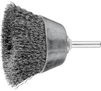 PFERD TOOLS Brosse boisseau non torsadée TBU fil d'acier avec tige