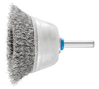 PFERD TOOLS Brosse boisseau non torsadée TBU Fil en acier inoxydable avec tige