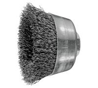 PFERD TOOLS Brosse boisseau non torsadée TBU M14 fil d'acier pour meuleuses d'angle