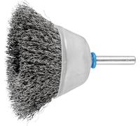 PFERD TOOLS Brosse boisseau non torsadée TBU Ø50mm tige-Ø6 mm fil inox-Ø0,30 (1)