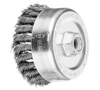 PFERD TOOLS Brosse boisseau torsadée TBG M14 Fil d'acier pour meuleuse d'angle
