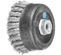 PFERD TOOLS Brosse boisseau torsadée TBG M14 Fil en acier inoxydable pour meuleuses d'angle