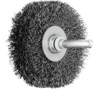 PFERD TOOLS Brosse circulaire non torsadée RBU fil d'acier avec tige