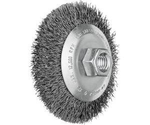 PFERD TOOLS Brosse conique non torsadée KBU Ø 100 x 10 mm M14 diamètre du fil dacier 0,35 pour meuleuse dangle POS KBU 10010/M14 ST 0,35 43316001 1 pc(s)