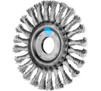 PFERD TOOLS Brosse ronde à tête ronde diam. RBG 125 x 12 x 22,2 mm diam. Fil en acier inoxydable 0,50 pour meuleuse dangle POS RBG 12512/22,2 INOX 0,50