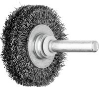 Brosse plate non torsadée sur tige en acier ST - par 10 - 40x9 PFERD
