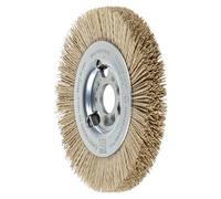PFERD TOOLS Brosse ronde étroite non torsadée RBU Ø 100x12x16 mm Alésage Filament DIAMANT Ø 0,35 mm Grain 600