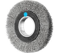PFERD TOOLS Brosse ronde large non agrandie RBU Ø 150 x 25 mm alésage variable acier inoxydable Ø 0,30 pour support de ponçage