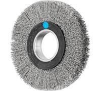 PFERD TOOLS Brosse ronde large non agrandie RBU Ø 180 x 25 mm alésage variable acier inoxydable Ø 0,30 pour support de ponçage