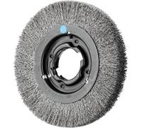 PFERD TOOLS Brosse ronde large non agrandie RBU Ø 200 x 25 mm alésage variable acier inoxydable Ø 0,30 pour support de ponçage