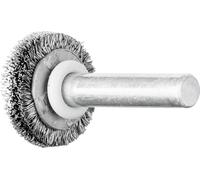 Brosse plate non torsadée sur tige en acier ST - par 10 - 20x4 PFERD
