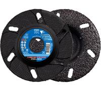 PFERD TOOLS CC-GRIND VIEW Disque abrasif 125x22,23 mm Ligne spéciale SGP STEELOX pour acier/acier inoxydable