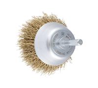 PFERD TOOLS CHEVAL OUTILS brosse en pot non torsadée TBU Ø50 mm tige-Ø6 mm diamètre acier-toron-fil Ø0,25 mm TBU 5010/6 LIT STM