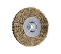 PFERD TOOLS CHEVAL OUTILS Brosse ronde non torsadée RBU Ø 125x15 mm M14 M14 Messiné acier-toron-fil Ø 0,20 mm meuleuse angulaire