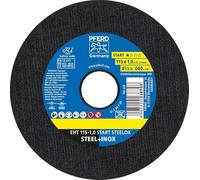 PFERD TOOLS EHT 115-1,0 START STEELOX 69120943 Jeu de disque à tronçonner 115 mm 25 pc(s) acier inoxydable, acier