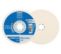 PFERD TOOLS COMBICLICK Couronnes de feutre CC-FR Ø 125 mm pour le prépolissage et le polissage miroir avec meuleuse d'angle (2)