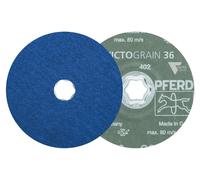 PFERD Ponceuse de fibres COMBICLICK COOL Ø 125 mm Granulométrie 36 VICTOGRAIN-COOL