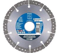 PFERD TOOLS : Disque de découpe diamanté DS 125x2,8x22,23 mm, brasé sous vide, pour une découpe rapide des fontes grises et des fontes sphéroïdales