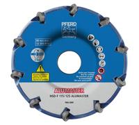 PFERD TOOLS Disque de fraisage haute performance ALUMASTER F Ø 115 mm pour meuleuse d'angle Usinage de l'aluminium HICOAT