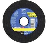 PFERD TOOLS EHT 115-1,0 START (10) 69121067 Jeu de disque à tronçonner 115 mm 10 pc(s) acier inoxydable, acier