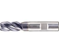 PFERD Tools Fraise d'angle VHM longue 4 dents 45° chanfrein TiAlN queue HB Universal Line