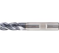 PFERD Tools Fraise d'angle VHM longue 4 dents 45° chanfrein TiAlN queue HB Universal Line