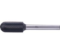 PFERD TOOLS Fraise sur tige haute performance en carbure MICRO à rouleaux ronds WRC Ø 12x25 mm Ø de tige 6 mm Revêtement HICOAT pour la finition