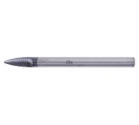PFERD TOOLS Fraise sur tige haute performance en carbure MICRO Spitzbogen SPG Ø 03x07 mm Ø de tige 3 mm Revêtement HICOAT pour la finition