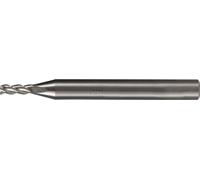 PFERD TOOLS Fraise VHM Ø4 mm, 3 tranchants, 2xDC, chanfrein 0,05 mm 45°, non revêtue, queue HA