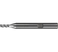 PFERD TOOLS Fraise VHM Ø4 mm, 3 tranchants, 2xDC, chanfrein 0,05 mm 45°, non revêtue, queue HB
