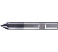 PFERD TOOLS Fraises à ébavurer VHM 6 dents 60° Ø 10 mm TiAlN queue HB Universal Line chanfreiner ébavurer