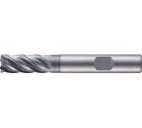 PFERD TOOLS Fraises VHM Ø20mm, 5 dents, 2xDC, rayon 1mm, revêtement AlCrN, queue HB, universel
