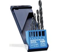 PFERD TOOLS Jeu de forets hélicoïdaux 6 pièces INOX HSSE N DIN 338 pour matériaux durs et tenaces