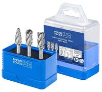 PFERD TOOLS Jeu de fraises sur tige en carbure haute performance 1613 ALU 3 pièces Ø 12 mm Ø de tige 6 mm pour aluminium/métaux non ferreux