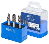 PFERD TOOLS Jeu de fraises sur tige en carbure haute performance 1613 ALU 3 pièces Ø 12 mm Ø de tige 6 mm Revêtement HICOAT pour aluminium/métaux non ferreux