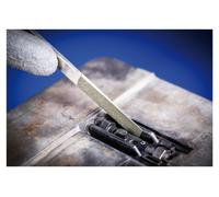 PFERD TOOLS Lime diamantée conique 4x170mm pour des contours particulièrement étroits et profonds