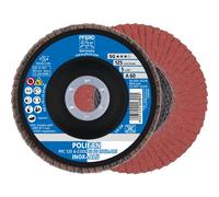 PFERD TOOLS POLIFAN Disque à lamelles PFC conique SG INOX+ALU Acier inoxydable/Alu